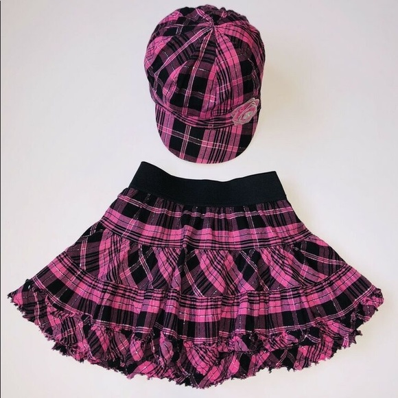 Justice Dresses & Skirts - ISO Justice Hot Pink Plaid Tulle/Tutu Skirt